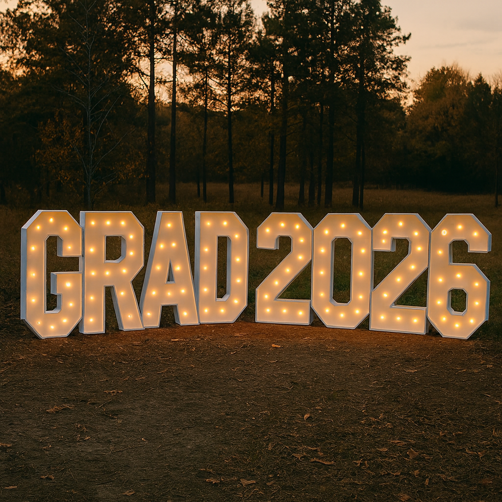 Light Up Marquee Numbers (Rental Only)