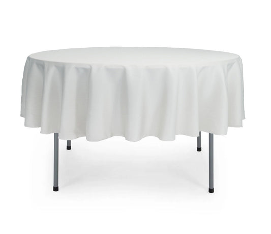 Round Table Linens - Seat Level 6ft Round Tablecloth