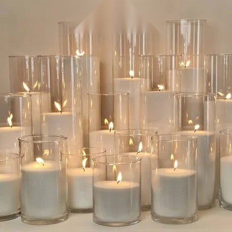100% Granulated Wax Candle Rentals